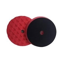 Obey Elmas Tabanlı Kırmızı Pasta Süngeri 150mm Destek Tabanlı