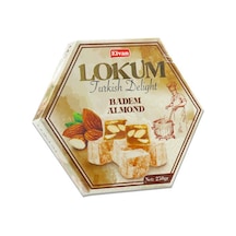 Elvan Bademli Lokum 250 Gr. ( 1 Paket)