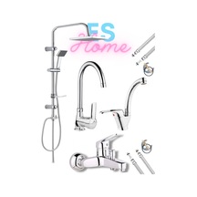 Tepe Robot Duş Seti - Banyo - Lavabo - Mutfak Eviye Bataryası Musluğu Full Set Diğer