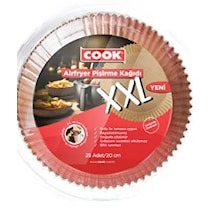 Cook Airfryer Pişirme Kağıdı Xxl 50 Adet