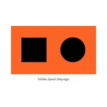 Tehlike Bayrağı 30x45 74237786