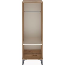 Arges Dolap Tek Raflı Tek Askılı 44x30x134 Çam-aytaşı Çam