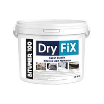 Dryfix Bitümer100 Süper Elastik Bitümlü Likit Membran 18 Kg