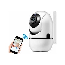 Mey Najmaddin 360 Full Hd Akıllı Kamera Hareket Sensörlü Wifi Kamera Çocuk Güvenlik Kamerası Najmaddin