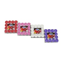 32pcs Renkli Tea Light Yuvarlak Mum Mix - Herhangi Bir Renk Gönderilir 5468 Çok Renkli