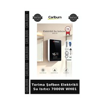 Delux Serisi Torima Şofben Elektrikli Su Isıtıcı 7000w Wh01 Mutfak Gereci Dijital Cihaz