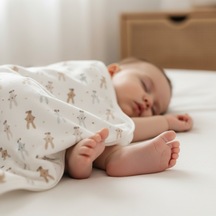 Unisex Yenidoğan Bebek %100 Pamuk Tavşan Temalı Battaniye Renkli