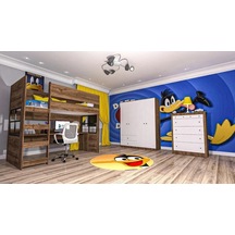 Lignum Genç Odası Takımı Mdf Sis Gri