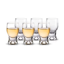 Tr 6'li Paket Shot Bardağı Seti, Cam Shot Bardakları, Sevimli Shot Bardakları, 56,7 Ml Şeffaf Shot Bardakları, Dü Genel