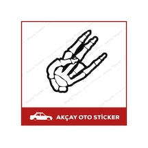 Jdm Skeleton Sticker Jdm Oto Sticker Jdm Araba Sticker