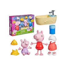 Peppa Pig Ve Arkadaşları Peppa'nın Köpük Banyosu Oyun Seti G3342-g2184