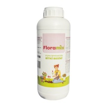 Floramix Çiçekli Bitkiler İçin Solucan Gübreli Bitki Besini - Vitamini 1 Lt
