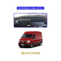 Volkswagen Crafter 2019+ Torpido Koruma Halısı Mavi Kenar