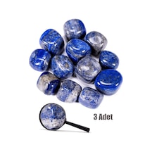Lapis Lazuli Taşı Doğal Taş Kütle 3 Adetli