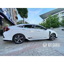 Honda Civic Fc5 2016-2021 Fc5 Marşpiyel Plastik Boyasız