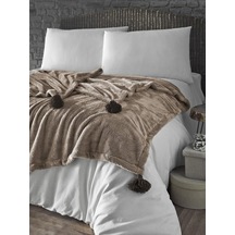 Puffy Wellsoft Battaniye 160x200 Deve Tüyü Çok Renkli