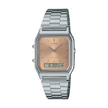 Casio Aq-230a-4amqydf Kol Saati Metalik Gri
