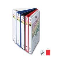 2k Sunum Klasörü Cepli 2 Halkalı 70 Mm Kırmızı 07-2d-k Çok Renkli