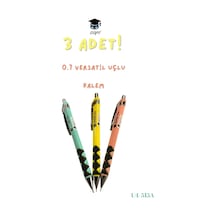 Versatil Uçlu Kalem Setleri 0.7 Mm Rengarenk Modeller 515-a-yst