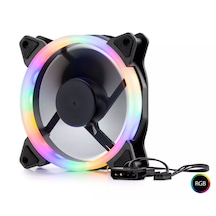 Hadron 12 Cm. Ring Led Rgb Renkli Sessiz Işıklı Kasa Fanı