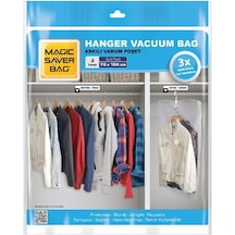 Magic Saver Bag 2'Li Askılı Vakumlu Poşet Large