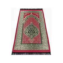 Ekonomik Osmanlı Tafta Seccade - 0150 - Bordo