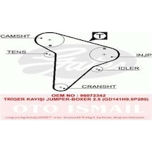GATES 5420XS TRIGER EKSANTRIK KAYISI DUCATO EM / 605 BOXER EM / J