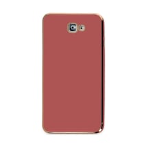 Samsung Galaxy J7 Prime Kılıf Volet Silikon - Kırmızı