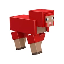 Minecraft Kırmızı Koyun Aksesuarlı Figürler -GTT46