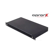 24 Port Sc Dx Fiber Optik Patch Panel Kasetli Kızaklı