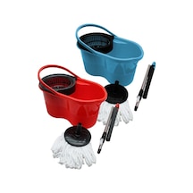Zambak Zp-264 Kova Mop Temizlik Seti 18lt-şirink- Renkli Otomatik Dönerli