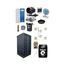 100x100x200 Bitki Yetiştirme Kabin Seti Eco