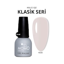 Momo Professional Kalıcı Oje K030 Beyaz Vizon 14 Ml