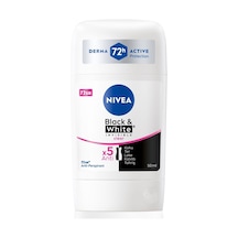 Nıvea Kadın Stick Deodorant Black&white Invisible Clear 50 Ml - 5 Adet Tarı