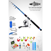 Tam Takım Kıyı Olta Seti - 270cm Kamış 30-60gr / 3000'lik Lexus Olta Makinesi - Taşıma Çantalı
