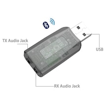 Kablosuz Kulaklıkları Tv Ye Bluetooth 5.0 Dönüştürücü Aparatı