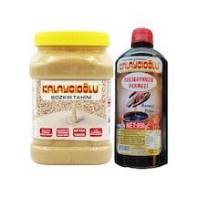 Kalaycıoğlu Bozkır Beyaz Tahin 935 G + Keçiboynuz Harnup Pekmezi 950 G