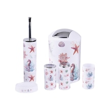 Suntek 6 Adet Banyo Sabunluk Losyon Dispenseri Diş Fırçası