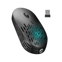 Sm-w73 Dual Mode İkisi Bir Arada Siyah Bluetooth&2.4ghz 6d Şarjlı Kablosuz Notebook Mouse
