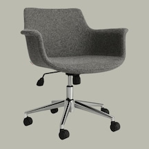 Kaya Ofis Curve Ergonomik Çalışma Koltuğu 140 Kg Metal Gri