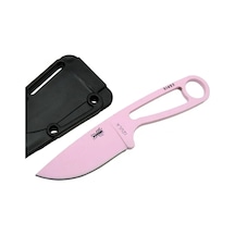 İzula Esee 51455pnk Pembe Kamp Bıçağı 16 Cm - Komple Metal, Plastik Kılıflı Renkli