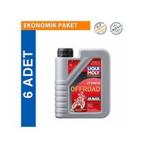 Liqui Moly 2t Offroad Race 1 L Tam Sentetik Motor Yağı (6 Adet)