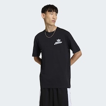 Adidas Summer League Gfx Varsity Erkek Siyah Tişört Ke2249 Siyah