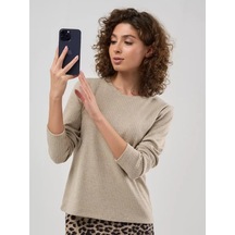 Sherbi Sweatshirt Uzun Kollu "lapsha" 265482738 Bej