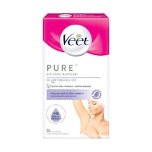 Veet Pure Bikini Ve Koltuk Altı Ağda Bandı 16'lı - 5 Adet Tarı