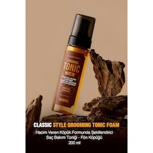 Hacim Veren Şekillendirici Saç Bakım Toniği - Fön Köpüğü Dashu Classic Style Grooming Tonic Foam