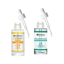 Garnier Dolgunlaştırıcı ve Canlandırıcı Serum Seti
