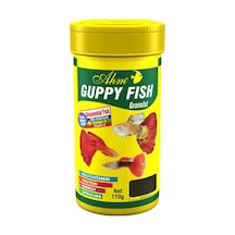 Ahm Guppy Fish Granulat Lepistes Balık Yemi 250 Ml