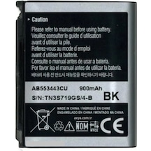 Samsung Uyumlu S5233 G800 Pil Batarya AB553443CE BK