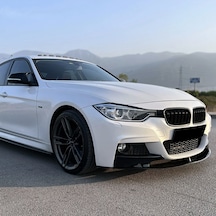 Bmw F30 M Sport Ön Lip Ve Flap 2012-2019 Uyumlu Ön Tampon Eki